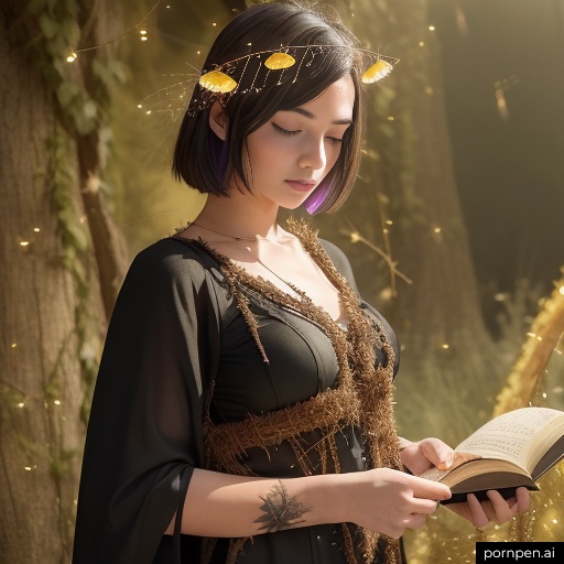 Fantasy Bookworm Ai Gen Smokinhot119